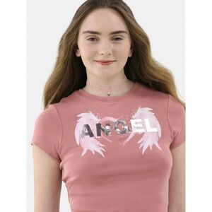 No Boundaries Cotton Graphic Baby Tee